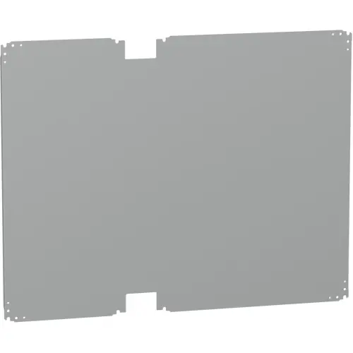 Montageplatte, Verzinkter Stahl, (B x H) 1250 x 1000 mm, grau, für PLA-Gehäuse, NSYPMM1012 Neuheit