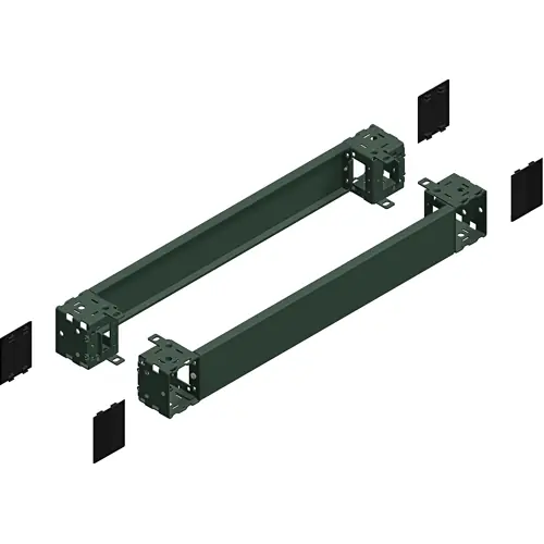Sockel-Frontteil, Stahlblech, (B x H) 800 x 100 mm, umbragrau, NSYSPF8100 Bestpreis