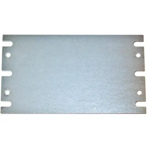 Sonderaktion Montageplatte, Stahlblech, (L x B) 385 x 155 mm, für 2409-2040-12-07, 2408-4020-00-12