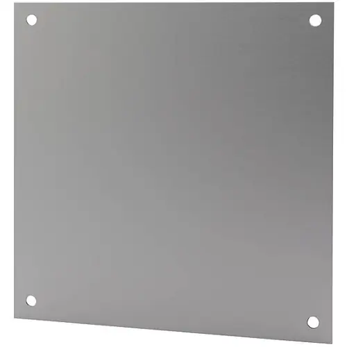 Frontplatte, Aluminium, (L x B x H) 159 x 99 x 1 mm, grau, 27000300 Online Kaufen