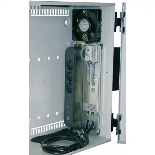 Plug and Play-Modul, mit Lüfter/3-fach Steckdose/Verteilerdose/Netzkabel/Schutzleiterset, für VARI 2000, 213-030-41 Jetzt Bestellen