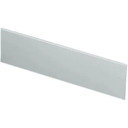 Kostenloser Versand Frontplatte, Aluminium, (B x H) 124.2 x 33.6 mm, lichtgrau, für SHELL-TYPE CASES O/V 190, Vers. I/V, A9114111