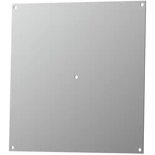 Montageplatte, Stahlblech, (L x B x H) 360 x 248 x 2 mm, 42443201 Schnäppchen