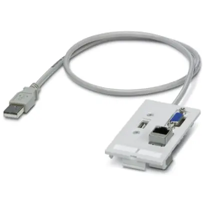 Kostenloser Versand Datenfrontplatte, PBT, (B x H x T) 50.7 x 87.5 x 45 mm, 1404504