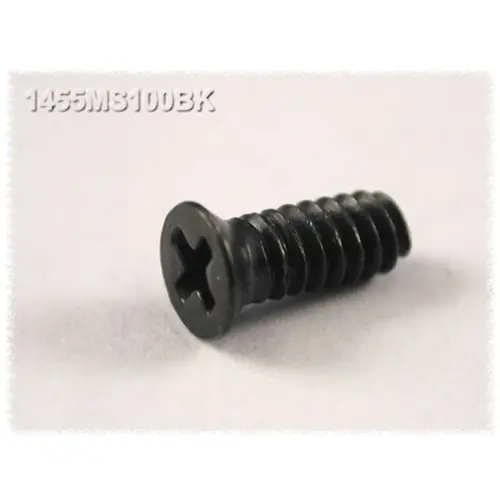 Direktkauf Schraube, Stahl, (L) 9.65 mm, schwarz, 1455MS100BK, Packung mit 100 Stück