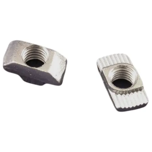 Versand Am Gleichen Tag T-Mutter, Stahl, silber, 1455TNUT