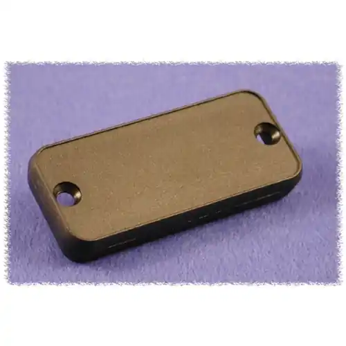 Bestseller Blende, ABS, (L x B x H) 57.12 x 26.14 x 8.99 mm, schwarz, für Serie 1455C, 1455CPLBK