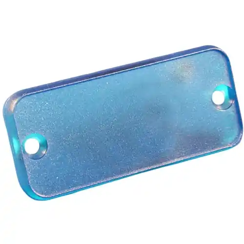 Blende, PC, (L x B x H) 169.49 x 34.62 x 11.51 mm, blau, für Serie 1455R, 1455RPLTBU-10 Direkt Vom Hersteller