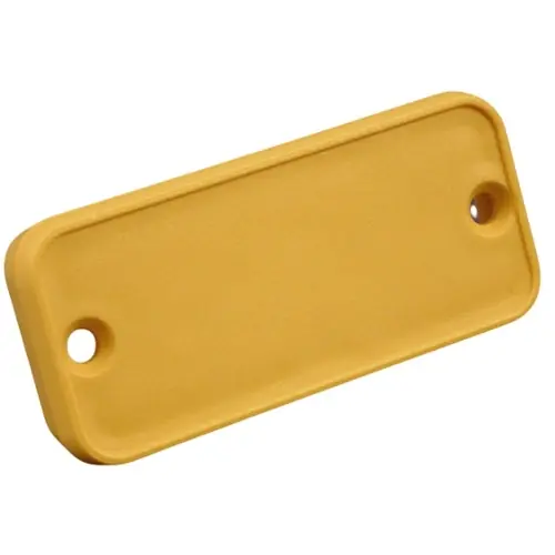 Blende, ABS, (L x B x H) 169.49 x 55.63 x 11.51 mm, gelb, für Serie 1455T, 1455TPLY Nur Für Kurze Zeit