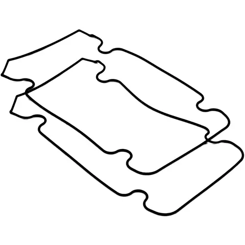 Dichtung, Silikon, (L x B x H) 143 x 85 x 1 mm, schwarz, für Serie 1553W, 1553WDGASKET Expressversand