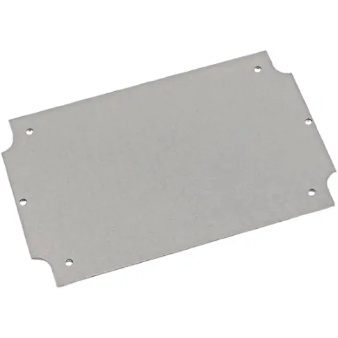 Schnäppchen Montageplatte, Stahl, (L) 167 mm, grau, 1555HFPL