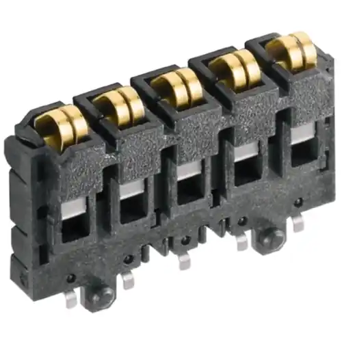 Bus-Kontaktblock, Flüssigkristallpolymer, (L x B x H x T) 24 x 16.3 x 5.9 x 16.8 mm, schwarz, für Gehäuse, 1155840000 Sofort Bestellen