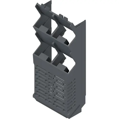 Super-Preis Seitenelement, PA, (B x H x T) 45 x 22.8 x 105.3 mm, graphitgrau, für OMNIMATE Gehäuse, 1164740000