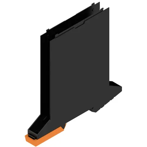 Preiswert Basiselement, PA, (B x H x T) 12 x 109.3 x 107.4 mm, schwarz, für OMNIMATE Gehäuse, 1176980000
