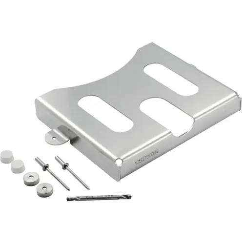 Begrenztes Angebot Dokumentenhalter, A4, Edelstahl, (B x H x T) 240 x 200 x 20 mm, silber, 1252730000