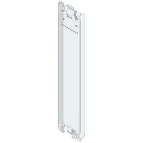 Neuheit Schwenkdeckel, gerade, PC, (B x H x T) 17.5 x 85.9 x 6 mm, transparent, für OMNIMATE Gehäuse, 1254160000