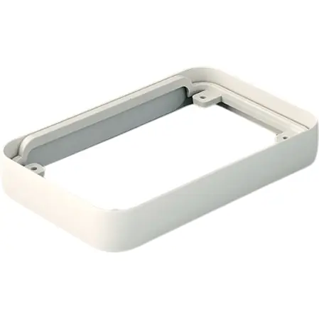 Schnäppchen Zwischenring, ABS, (L x B x H) 68 x 108 x 16 mm, weiß, für Gehäuse, A9151017