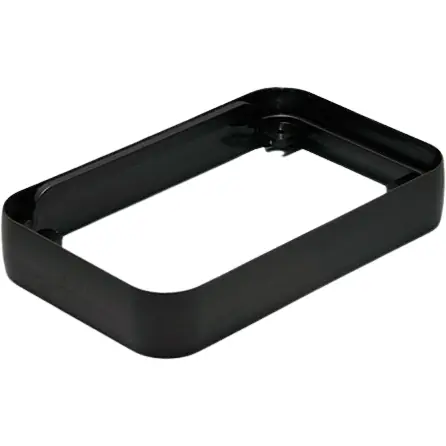 Online Kaufen Zwischenring, PMMA, (L x B x H) 76 x 120 x 21 mm, schwarz, für SOFT-CASE L, A9152219