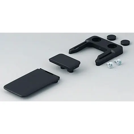 Rabatt Kombi-Clip, ABS, (L x B) 45 x 27 mm, schwarz, für SOFT-CASE S, SOFT-CASE M, SOFT-CASE L, SOFT-CASE XL, A9152049