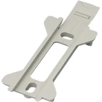 Wandhalterung, ABS/PC, kieselgrau, B1350028 Top-Angebot