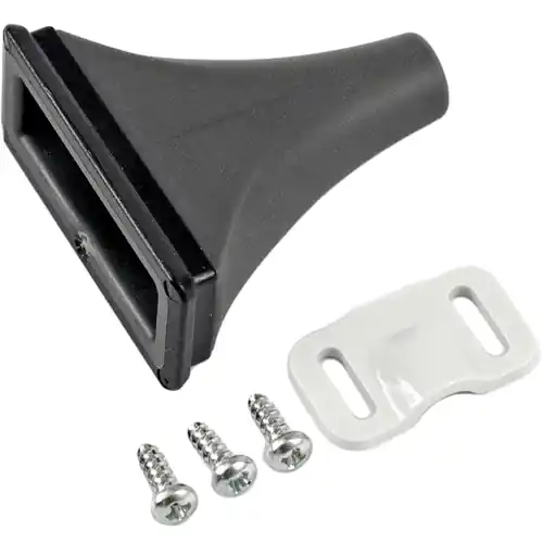 Saisonangebot Kabelverschraubung, ABS/TPE, (L x B x H) 36 x 36 x 18 mm, schwarz, für Serie 1552C, 1552CPGKITBK