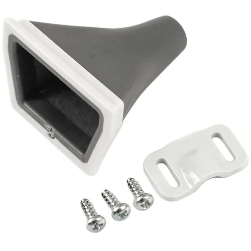 Kabelverschraubung, ABS/TPE, (L x B x H) 36 x 36 x 25 mm, grau, für Serie 1552D, 1552DPGKITGY Sonderaktion