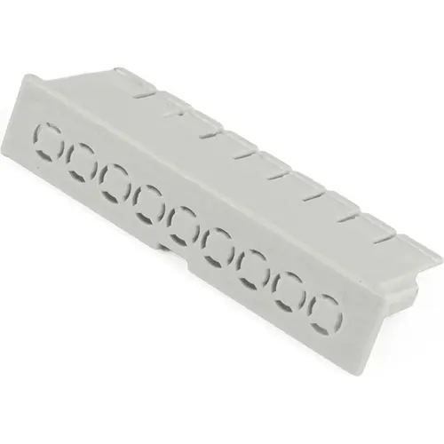 Direkt Vom Hersteller Abdeckung, Knockout, PC, (L x B x H) 52 x 16 x 10 mm, grau, für DIN-Schienen-Gehäuse, 1597DINCOV14GY