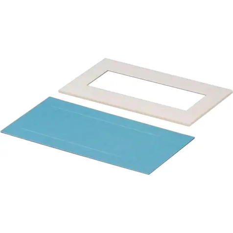 Displayscheibe, abgewinkelt, PMMA, transparent, A9174007 Solange Der Vorrat Reicht