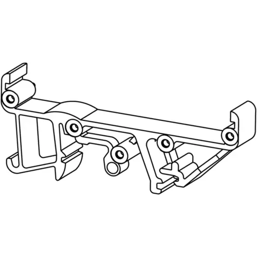 Sichere Zahlung DIN-Schienenklammer, PA, (B x H x T) 10 x 70 x 28.6 mm, orange, für Gehäuse, 0213760000