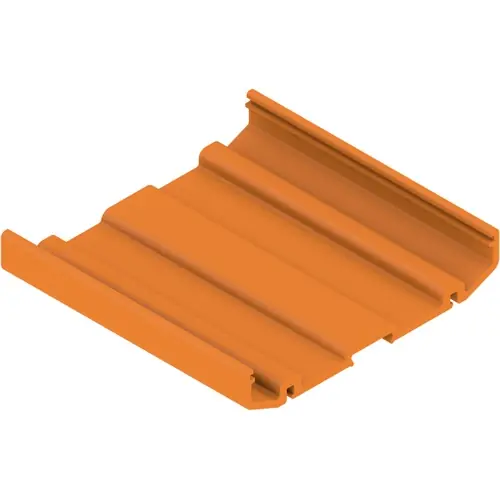 Strangprofil, Kunststoff, (B x H x T) 2000 x 84 x 15.7 mm, orange, für Gehäuse, 4157440000 Schneller Versand