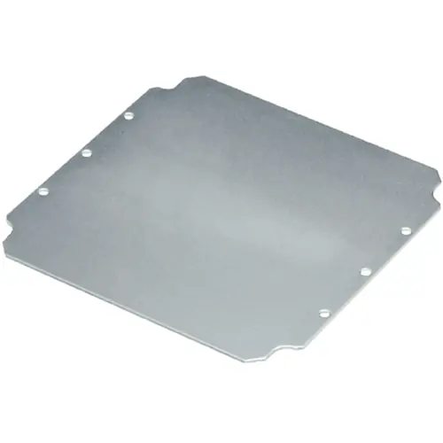 Montageplatte, gerade, Stahlblech, (B x H x T) 238 x 233 x 1.5 mm, silber, für Klippon POK, 9510640000 Aktuell