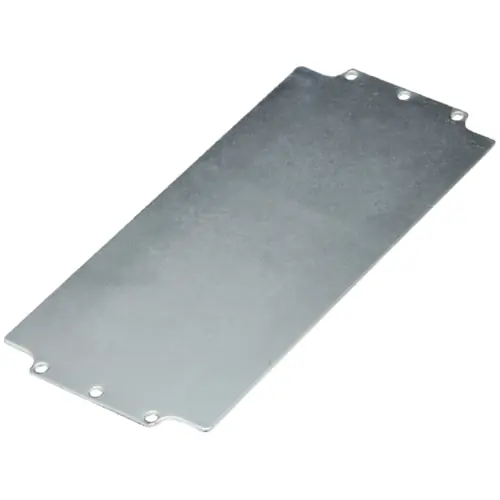 Garantierte Lieferung Montageplatte, gerade, Stahlblech, (B x H x T) 179 x 64 x 1.5 mm, silber, für Klippon POK, 9510690000