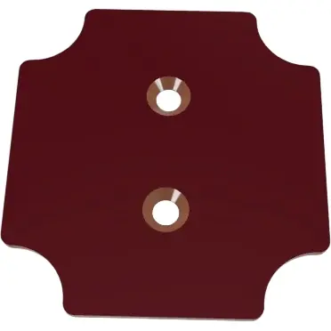 Knallerangebot Montageplatte, Hartpapier, (L x B x H) 43.5 x 41.5 x 1.5 mm, natur, für M/T 205, EM/ET 205, 22000100