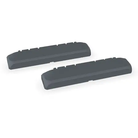 Neu Scharnier, ABS, (L x B x H) 16.4 x 125 x 24.5 mm, graphitgrau, für B 1413../B 1813../B 2213.., 96330204