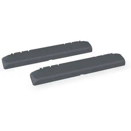 Scharnier, ABS, (L x B x H) 16.4 x 170 x 24.5 mm, graphitgrau, für B 2617.., 96330304 Neue Kollektion