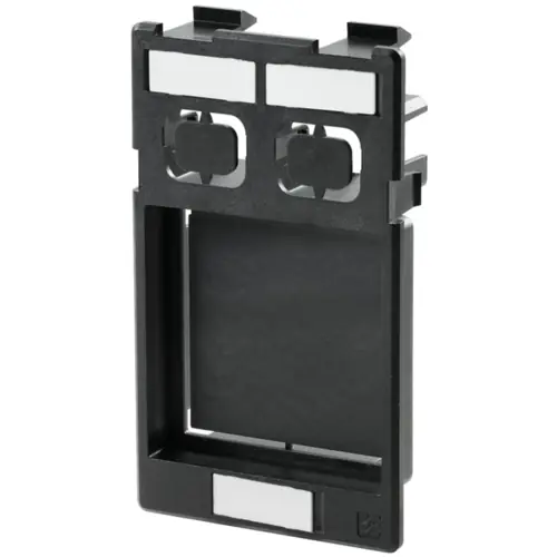 Einsatzplatte, geschirmt, 1x Power, 2x Data, PC, (L x B x H) 90.5 x 51.5 x 23 mm, 1450550000 Kostenloser Rückversand