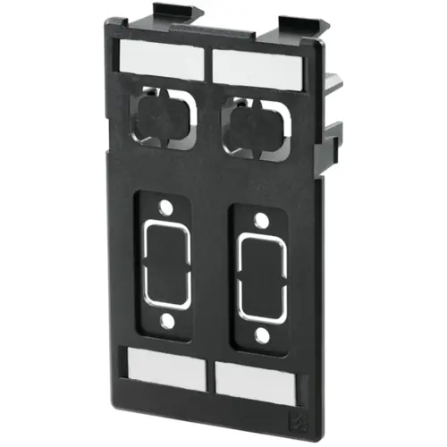 Kostenloser Rückversand Einsatzplatte, ungeschirmt, 2x Data, 2x Signal, PC, (L x B x H) 90.5 x 51.5 x 23 mm, 1450670000