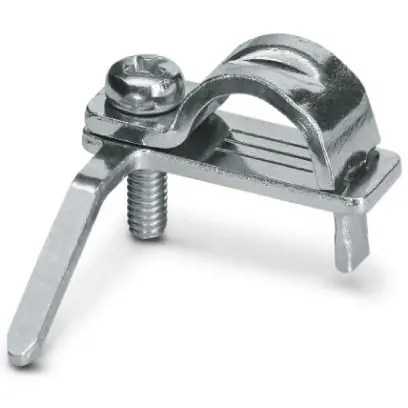 Nur Für Kurze Zeit Schirmanschlussschelle, Stahl, silber, 2200456