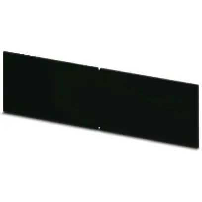Seitenwand, PC, (B x H x T) 166 x 39.5 x 2 mm, schwarz, für Gehäusehalbschalen, 2203379 Sonderangebot