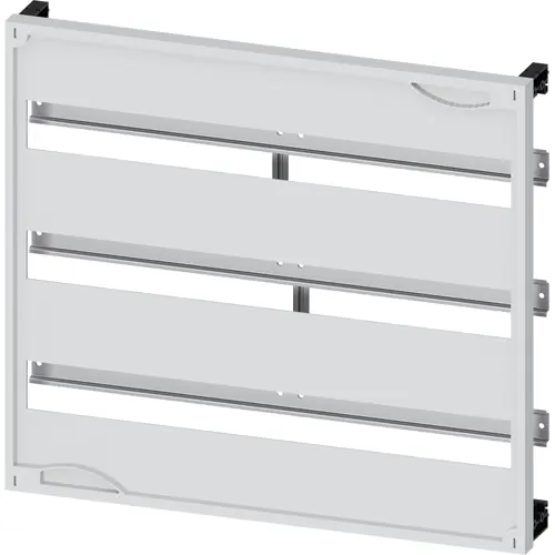 Abverkauf Einbausatz, gerade, (B x H) 500 x 450 mm, 12 TE, für Installationseinbaugeräte, Reihenabstand 125 mm, 8GK4301-3KK21