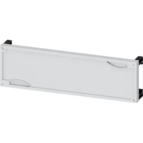 Leerfeldabdeckungs-Einbausatz, mit Stützer, Kunststoff, (B x H) 500 x 150 mm, lichtgrau, für ALPHA 160 DIN, 8GK4501-1KK21 Schnäppchen