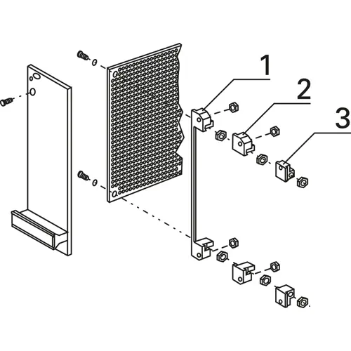 Bestpreis Leiterplattenhalter, Kunststoff, 250-701