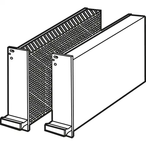 Preisknaller Steckblock, EMV, Aluminium-Druckguss, (L x B x H) 170 x 40.3 x 133.35 mm, 8 TE, 247-933-55