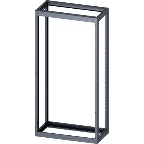 Neue Kollektion Gerüst, rechteckig, Stahl, (B x H x T) 1000 x 2000 x 500 mm, lichtgrau, für Standard Leergehäuse, 8MF1005-2GS40