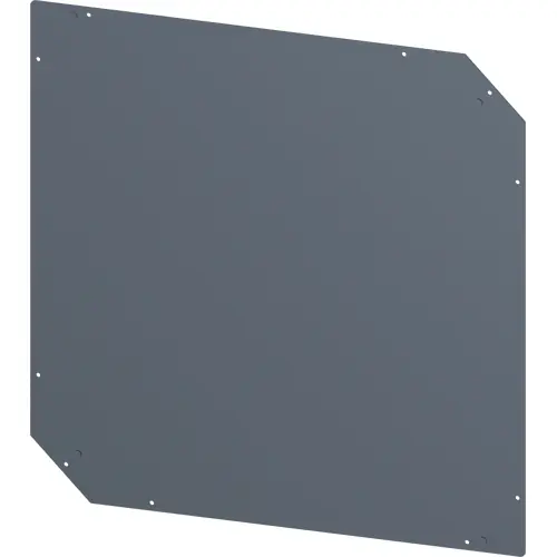 Markenprodukt Dachblech, quadratisch, Stahl, (B x T) 800 mm x 800 mm, 8MF1008-2UE10-0A