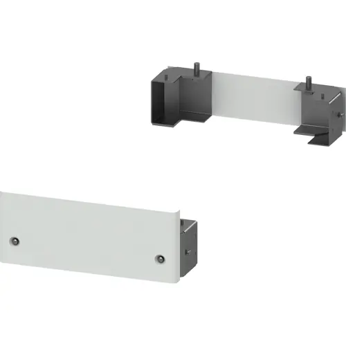 Fassung, Stahl, (B x H) 400 x 100 mm, lichtgrau, 8MF1040-2CS Must-Have