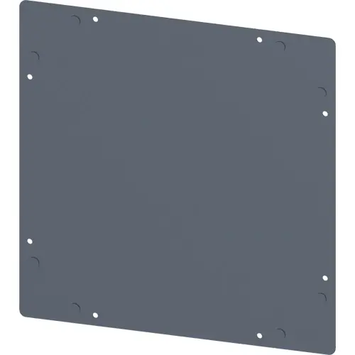 Dachblech, EMV, quadratisch, Stahl, (B x T) 400 mm x 400 mm, 8MF1044-2UD12-0A Saisonangebot