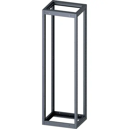 Gerüst, rechteckig, Stahl, (B x H x T) 600 x 2000 x 500 mm, für Standard Leergehäuse, 8MF1065-2GS30 Versand Am Gleichen Tag