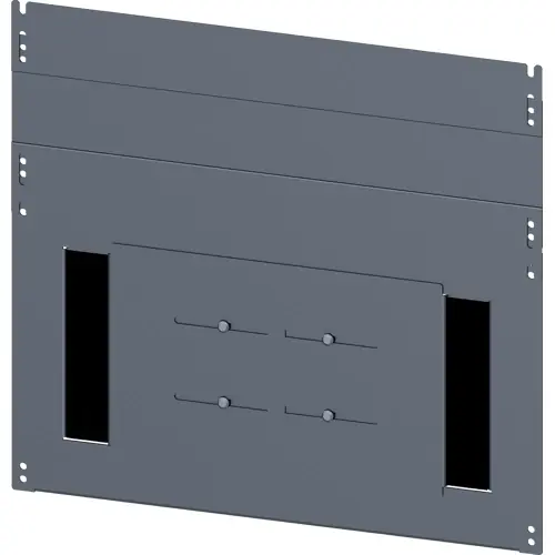 Bodenplatte, quadratisch, Stahl, (B x T) 600 mm x 600 mm, 8MF1066-2UB51-2 Neue Ware