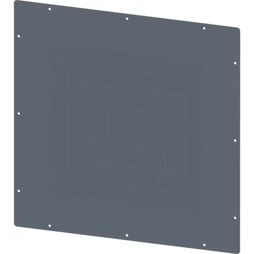 Dachblech, quadratisch, Stahl, (B x T) 600 mm x 600 mm, 8MF1066-2UD30-0A Kostenfreie Lieferung